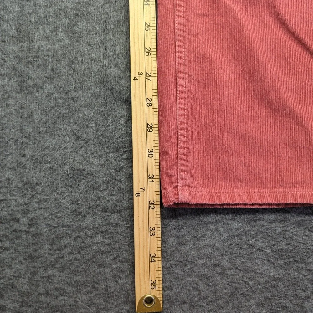 Polo Ralph Lauren Jeans 31x32 Red Corduroy Classic Straight Preppy‎ Casual